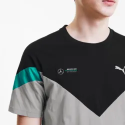T shirt manche courte homme Puma Mercedes mcs Gris - ZESHOES T shirt manche courte homme Puma Mercedes mcs Gris - ZESHOES