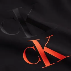 Sweat shirt homme Calvin Klein Fashion mock neck Noir - ZESHOES Sweat shirt homme Calvin Klein Fashion mock neck Noir - ZESHOES