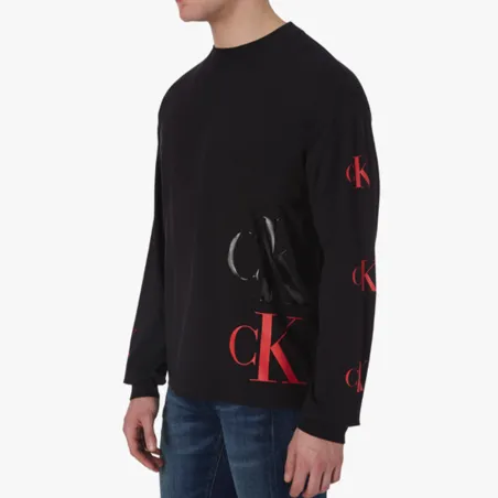 Sweat shirt homme Calvin Klein Noir Eco fashion
