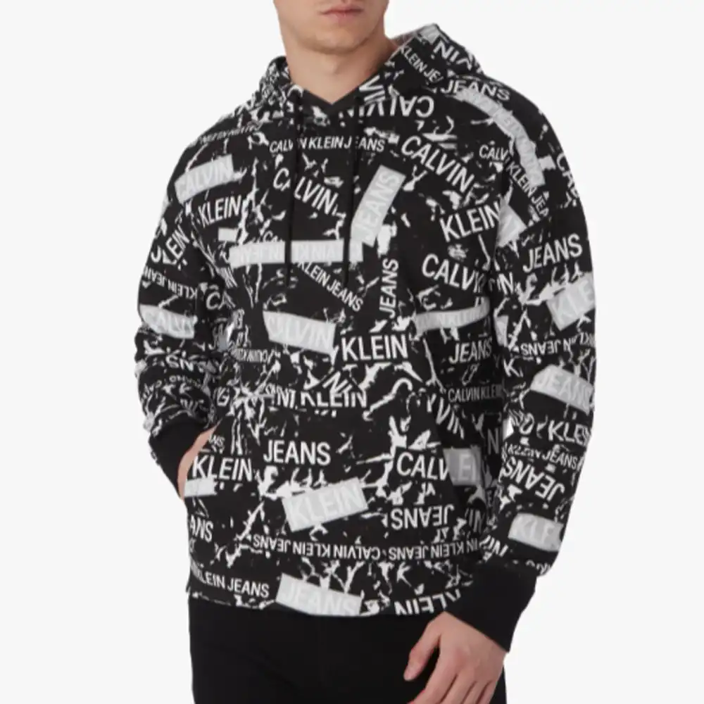 Aop hoodie Calvin Klein - 1