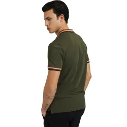 Polo manche courte Guess Nolan Vert - ZESHOES