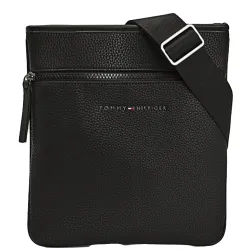 Pochette homme Tommy Jeans Essential crossover Noir - ZESHOES