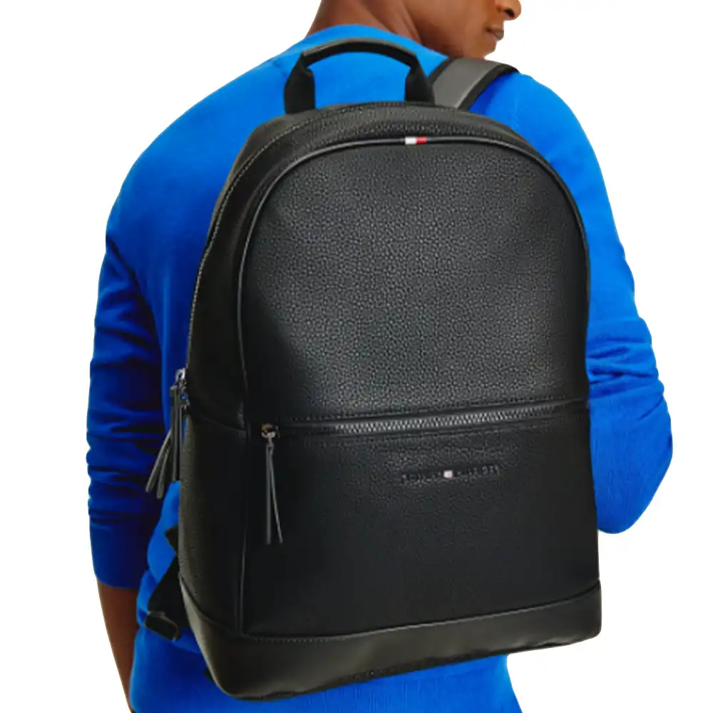 Sac à dos homme Tommy Jeans Essential backpack Noir - ZESHOES