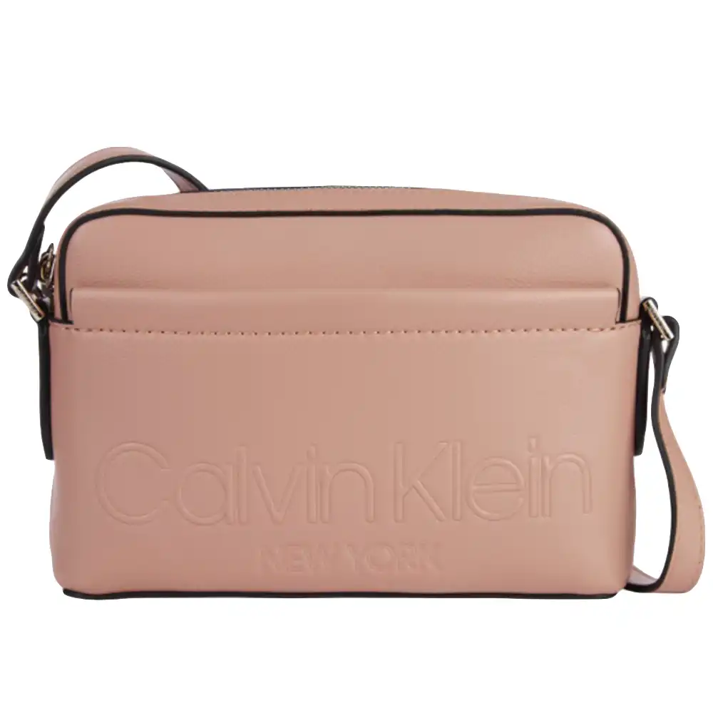 Sac a main femme Calvin Klein Camera bag Rose - ZESHOES