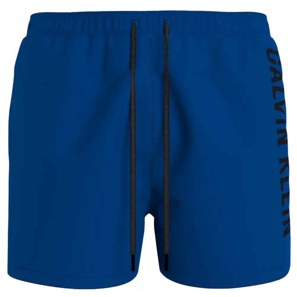 Short de bain homme Calvin Klein Medium drawstring Bleu - ZESHOES