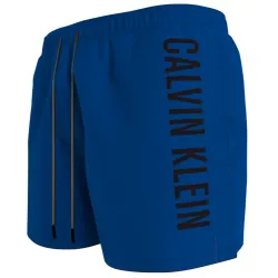 Short de bain homme Calvin Klein Medium drawstring Bleu - ZESHOES Short de bain homme Calvin Klein Medium drawstring Bleu - ZESHOES