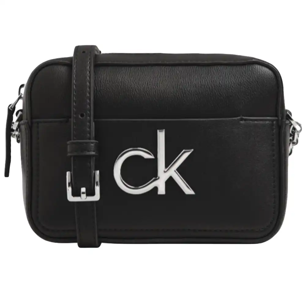 Pochette femme Calvin Klein Camera bag Noir - ZESHOES