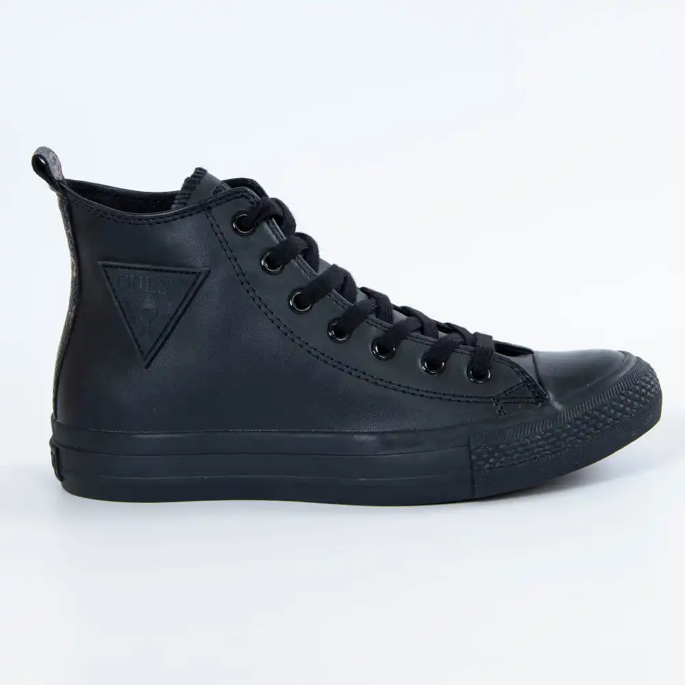 Basket montante femme Guess Niaele Noir - ZESHOES