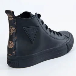 Basket montante femme Guess Niaele Noir - ZESHOES