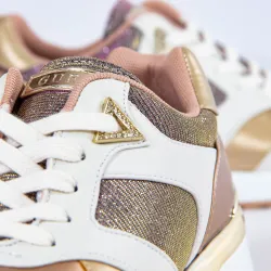 Basket basse femme Guess Movfam Multicolor - ZESHOES