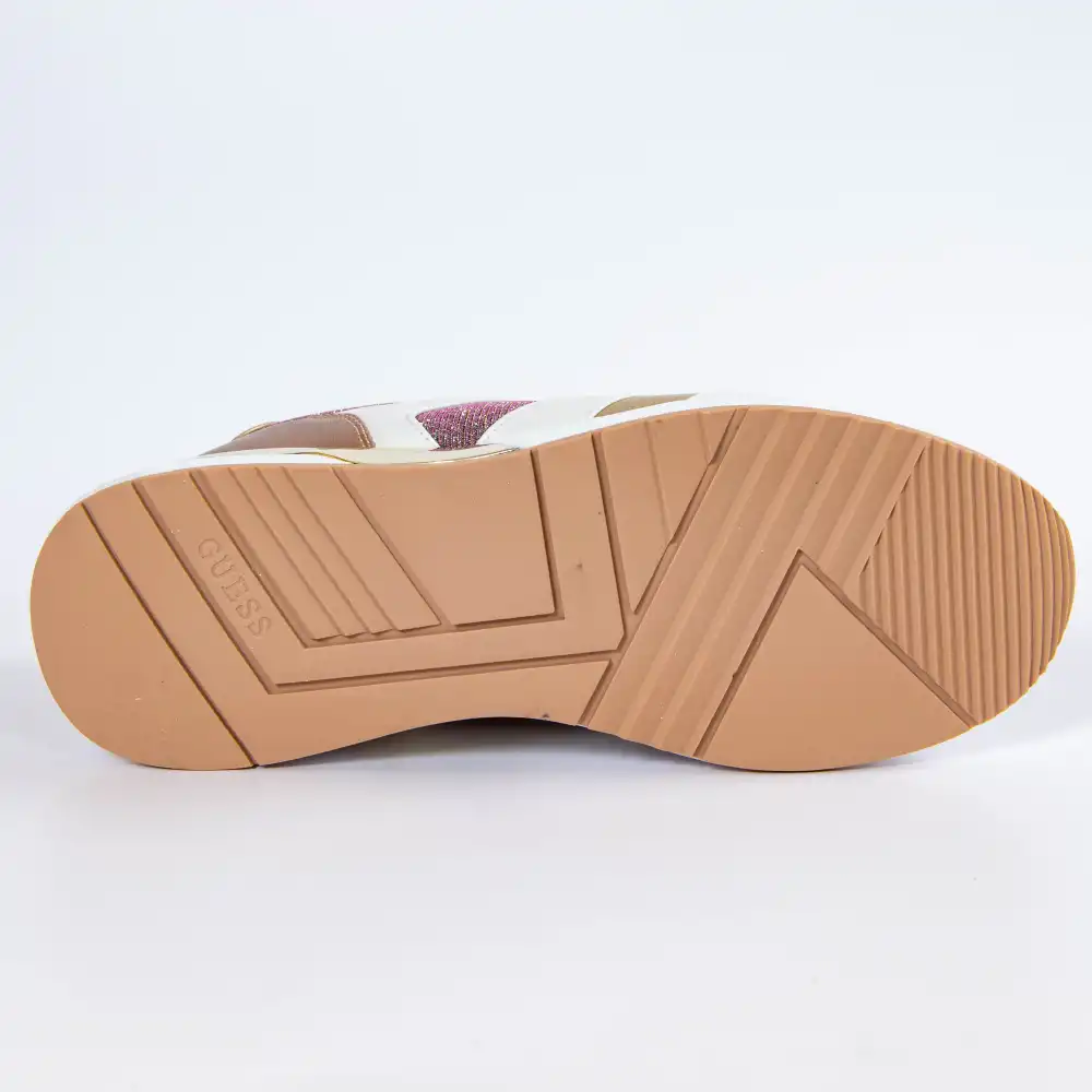 Basket basse femme Guess Movfam Multicolor - ZESHOES