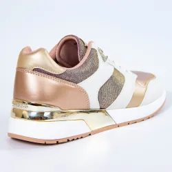 Basket basse femme Guess Movfam Multicolor - ZESHOES