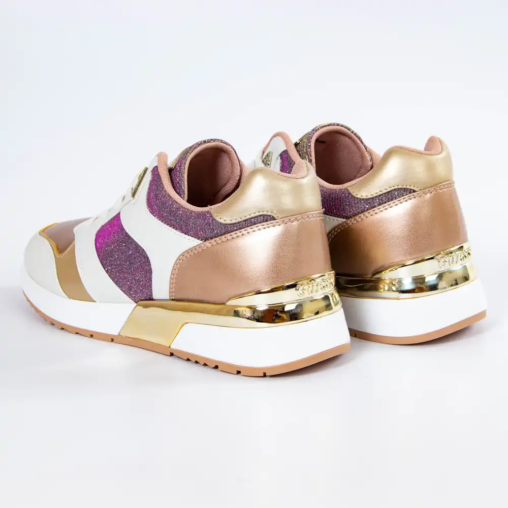 Basket basse femme Guess Movfam Multicolor - ZESHOES