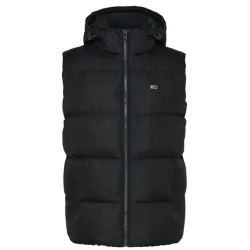Doudoune sans manches homme Tommy Jeans Padded down vest Noir - ZESHOES