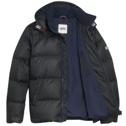 Doudoune homme Tommy Jeans Essential down Bleu - ZESHOES Doudoune homme Tommy Jeans Essential down Bleu - ZESHOES