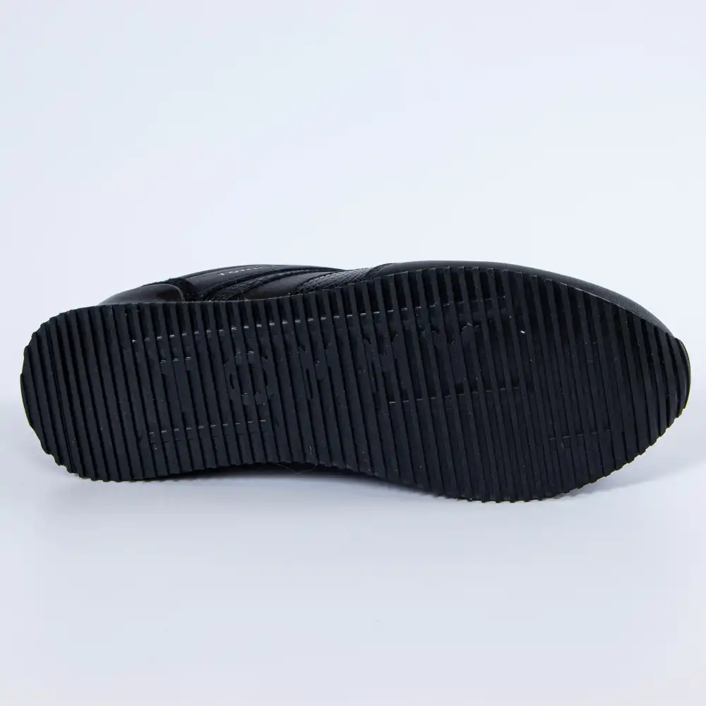 Basket basse femme Tommy Jeans dark Noir - ZESHOES Basket basse femme Tommy Jeans dark Noir - ZESHOES