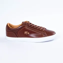 Basket de ville basse homme Lacoste Classic brown Marron - ZESHOES