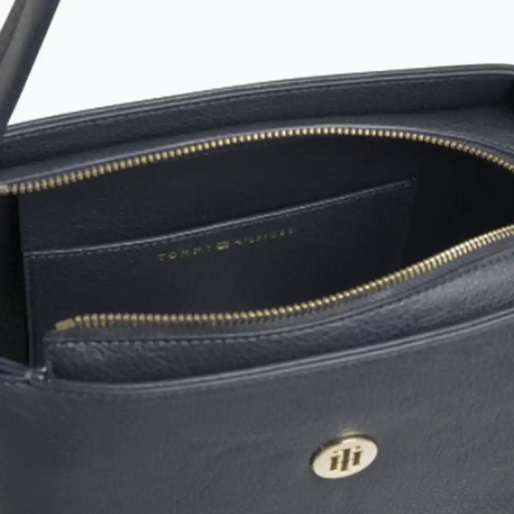 Sac a main femme Tommy Jeans Core shoulder Noir - ZESHOES