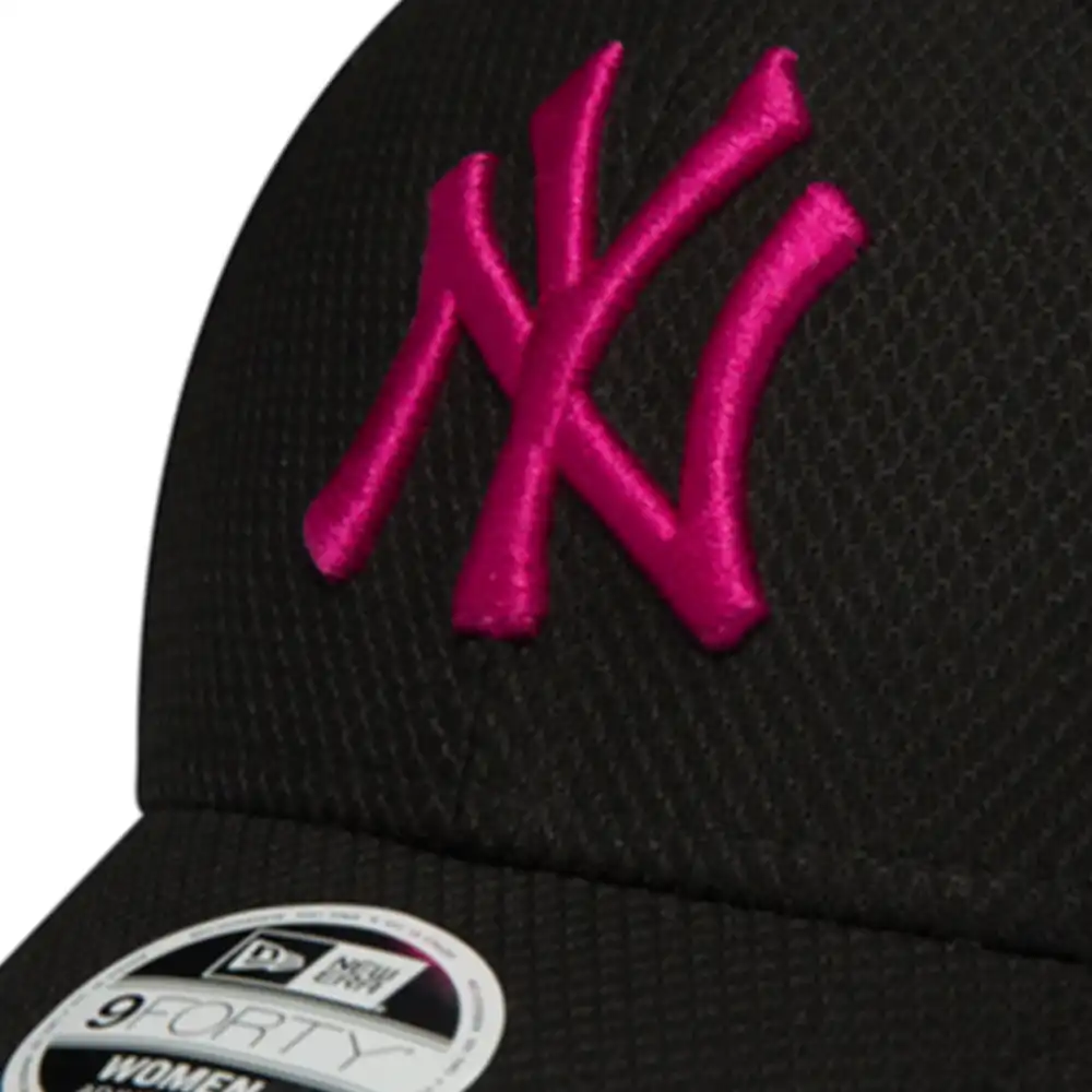 Casquette femme New York Yankees New york Pink style Noir - ZESHOES Casquette femme New York Yankees New york Pink style Noir - ZESHOES