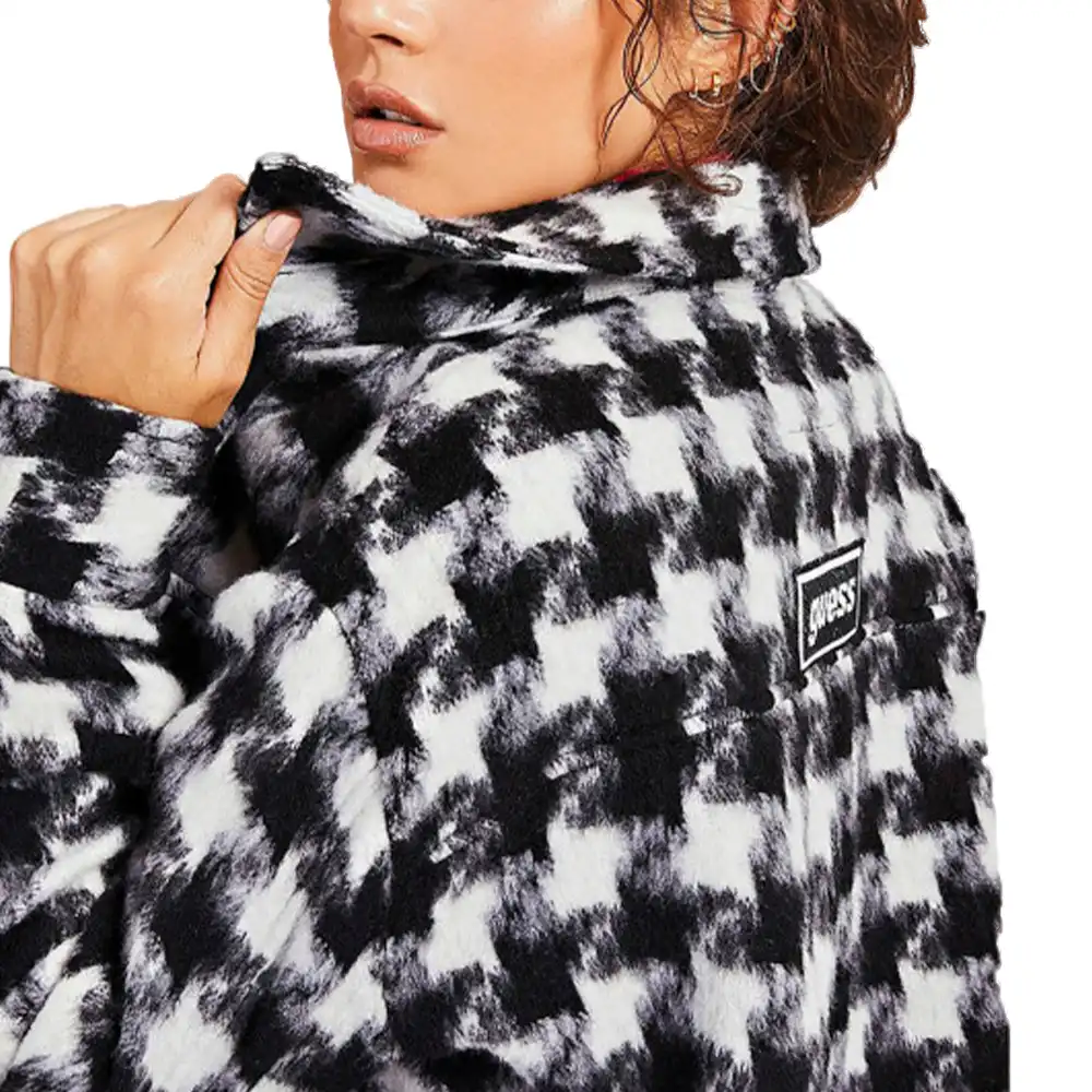 Gilet femme Guess B&W Noir - ZESHOES Gilet femme Guess B&W Noir - ZESHOES