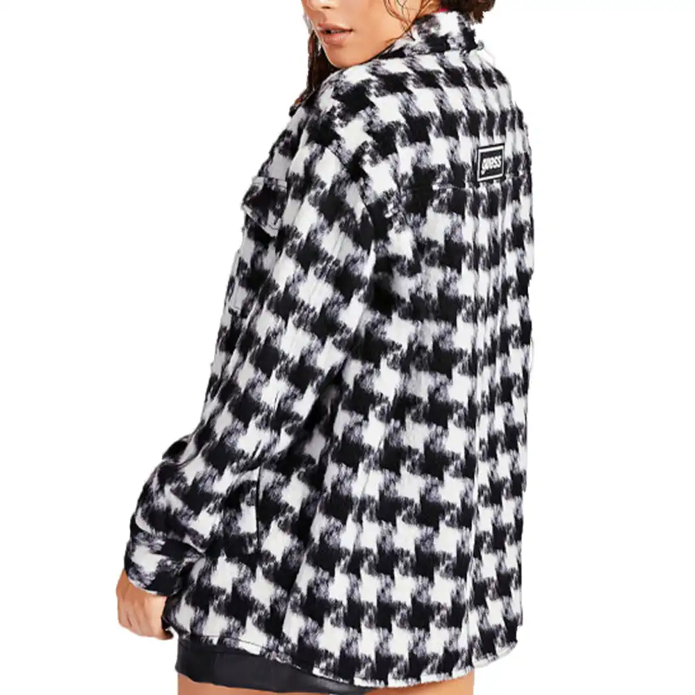 Gilet femme Guess B&W Noir - ZESHOES Gilet femme Guess B&W Noir - ZESHOES