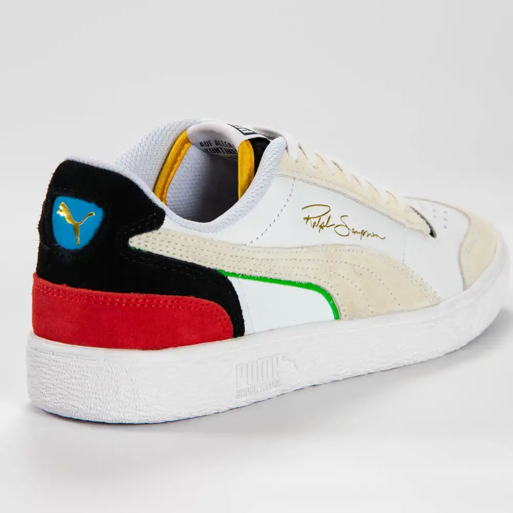 Basket basse homme Puma Ralph sampson lo Multicolor - ZESHOES