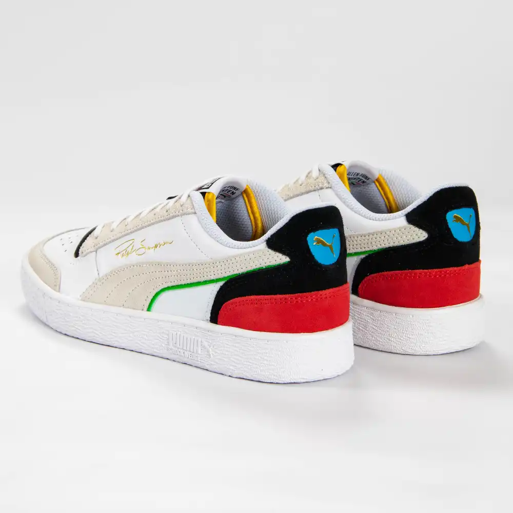 Basket basse homme Puma Ralph sampson lo Multicolor - ZESHOES