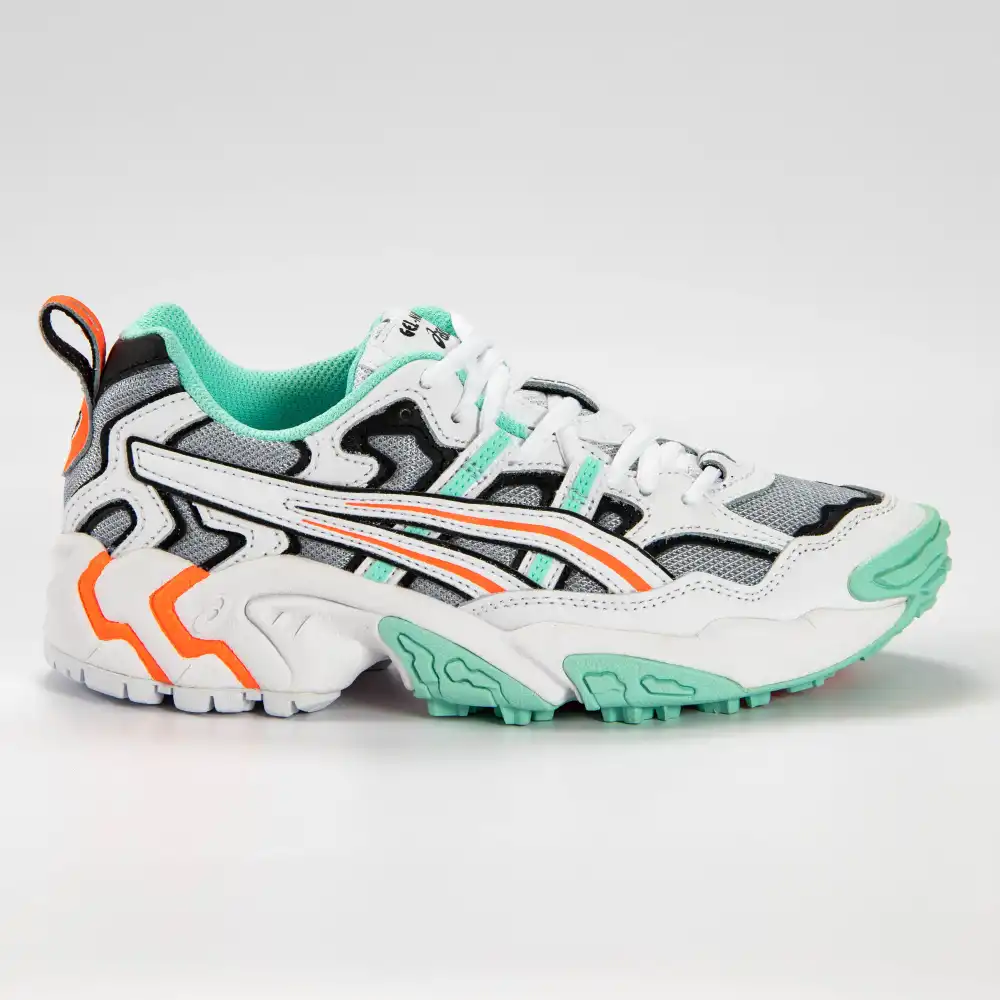 Basket basse homme Asics Gel-nandi Blanc - ZESHOES Basket basse homme Asics Gel-nandi Blanc - ZESHOES