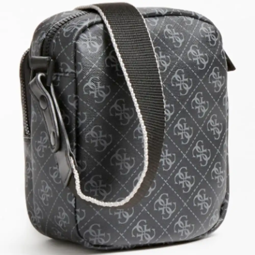 Pochette homme Guess unlimited logo Noir - ZESHOES Pochette homme Guess unlimited logo Noir - ZESHOES