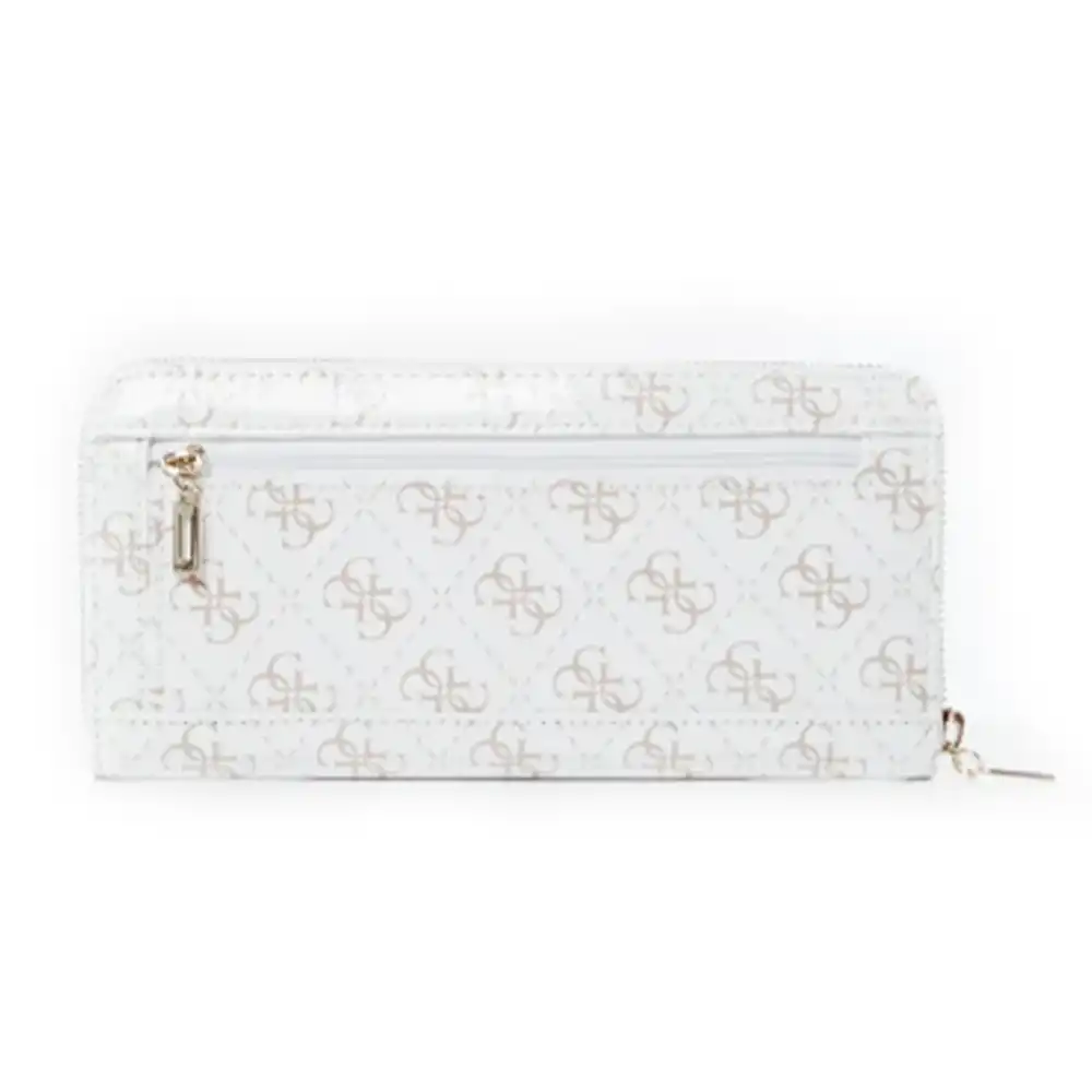Portefeuille femme Guess Lorenna Blanc - ZESHOES Portefeuille femme Guess Lorenna Blanc - ZESHOES