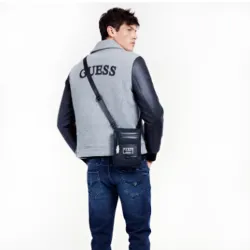 Pochette homme Guess Certosa Noir - ZESHOES