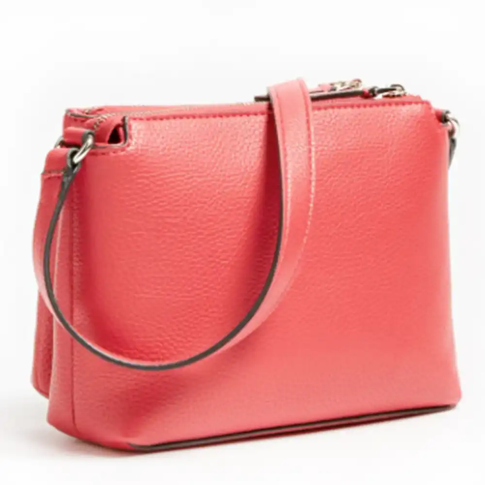 Pochette femme Guess Becca logo Rouge - ZESHOES
