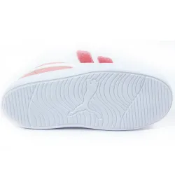 Basket basse fille Puma inf courteflex v2 peony Rose - ZESHOES Basket basse fille Puma inf courteflex v2 peony Rose - ZESHOES