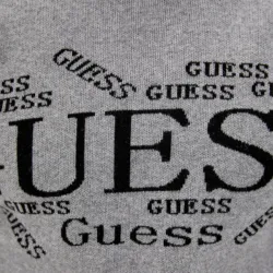 Pull homme Guess Knitwear Gris - ZESHOES Pull homme Guess Knitwear Gris - ZESHOES