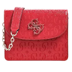 Sac a main femme Guess Rosteta Rouge - ZESHOES