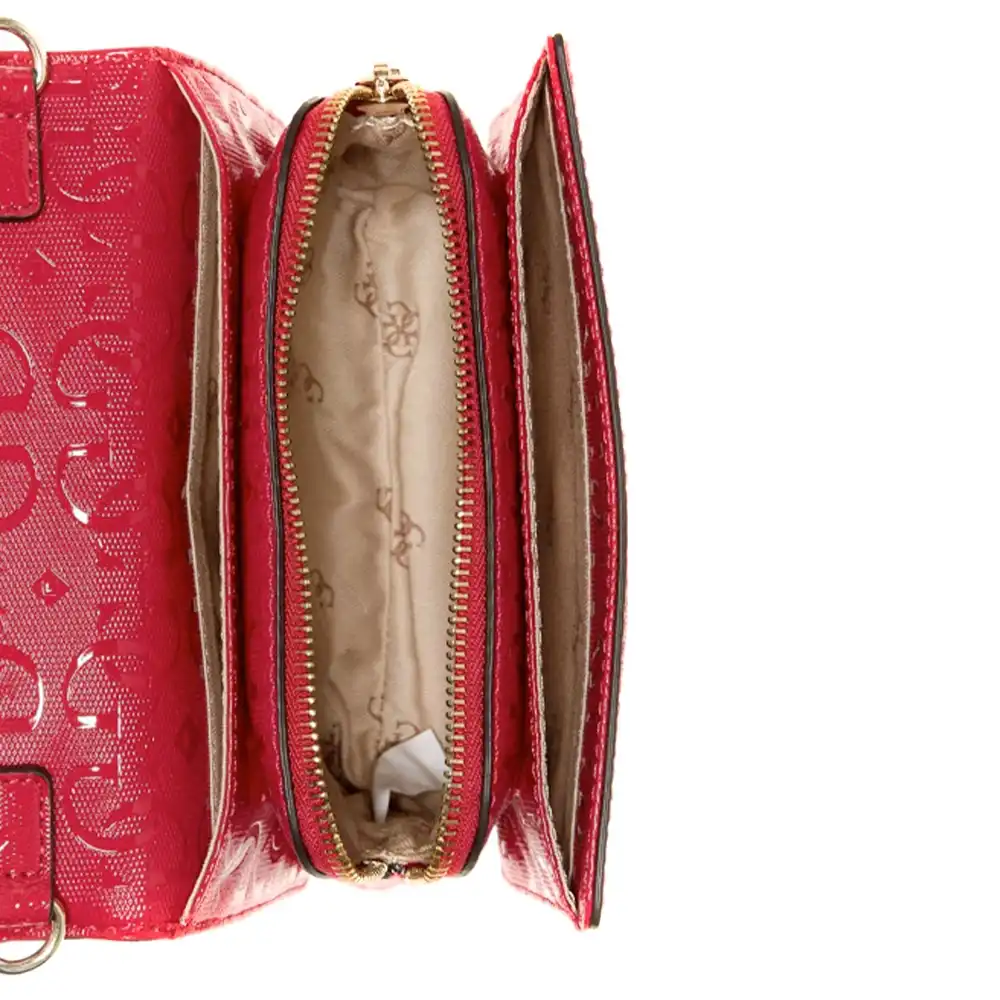 Sac a main femme Guess Rosteta Rouge - ZESHOES Sac a main femme Guess Rosteta Rouge - ZESHOES