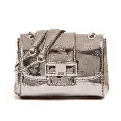 Pochette femme Guess Style dinner date Argent - ZESHOES