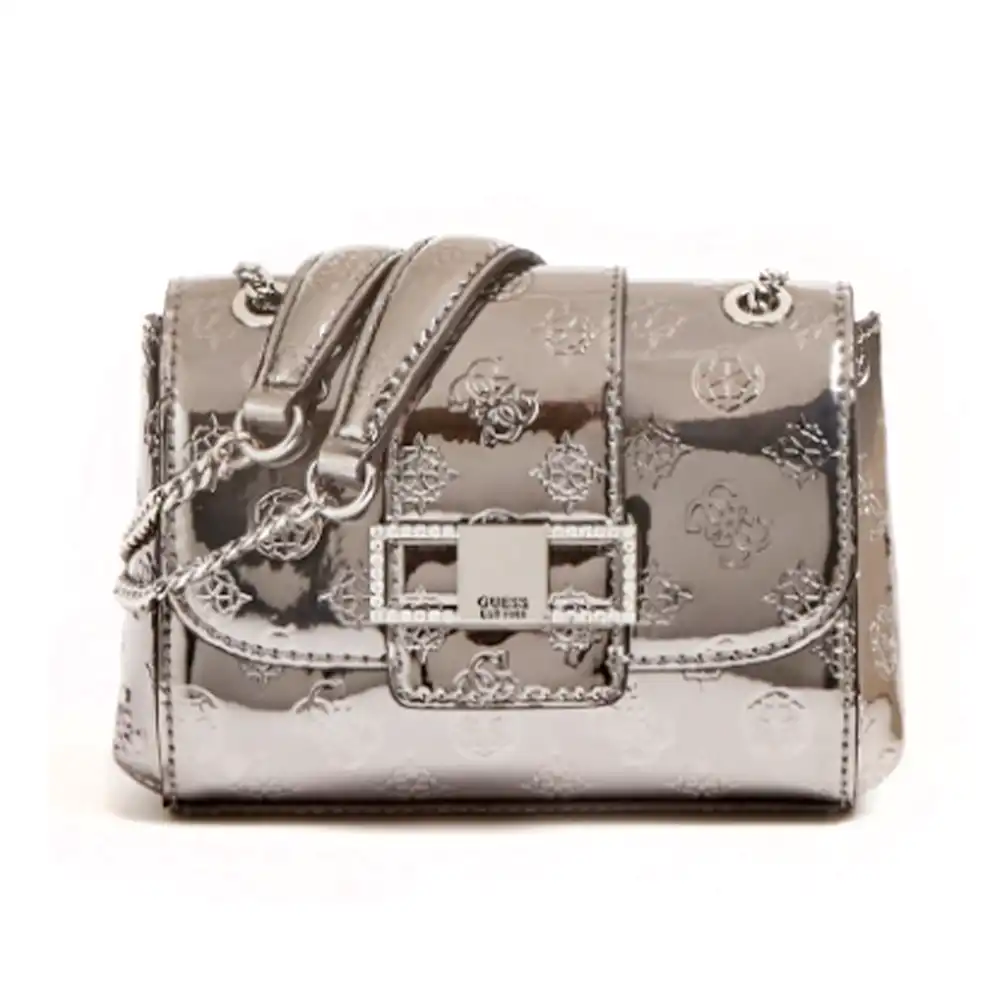 Pochette femme Guess Style dinner date Argent - ZESHOES