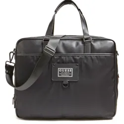 Sac a bandouliere homme Guess Certosa Noir - ZESHOES Sac a bandouliere homme Guess Certosa Noir - ZESHOES