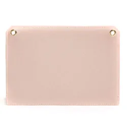 Pochette femme Guess Saffiano chaine Rose - ZESHOES