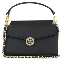 Pochette femme Guess Holdhall Noir - ZESHOES