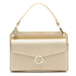 Pochette femme Guess holdhall Or - ZESHOES