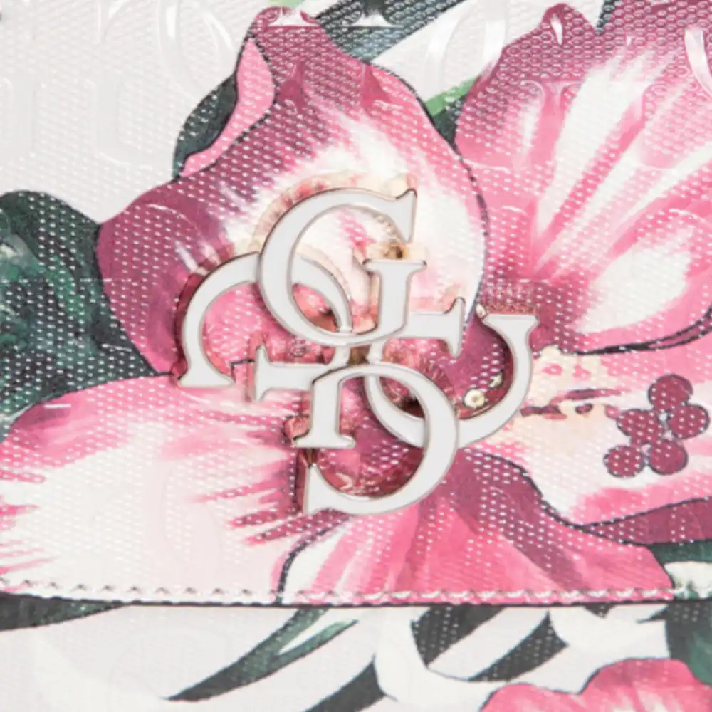 Pochette femme Guess Flowers Multicolor - ZESHOES Pochette femme Guess Flowers Multicolor - ZESHOES