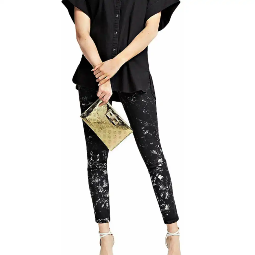 Pochette femme Guess Dinner date Or - ZESHOES