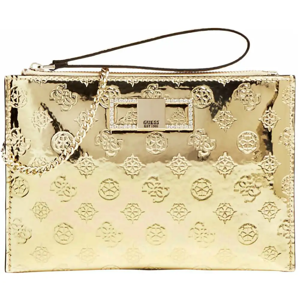 Pochette femme Guess Dinner date Or - ZESHOES