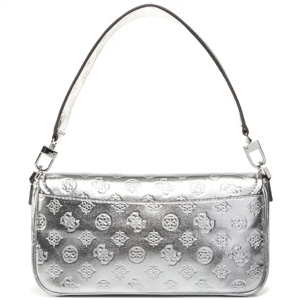Pochette femme Guess Big dinner date Argent - ZESHOES