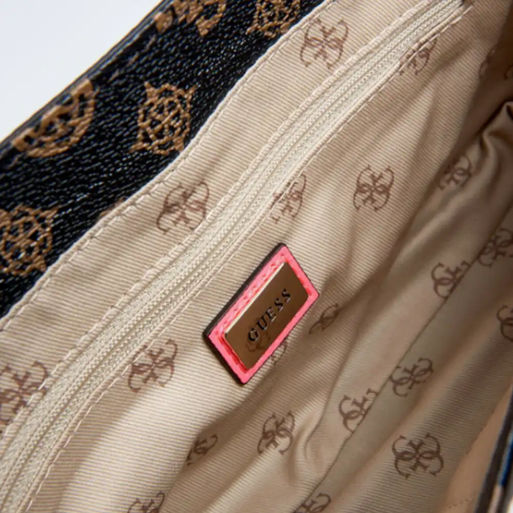 Sac a main femme Guess Fashion style Marron - ZESHOES