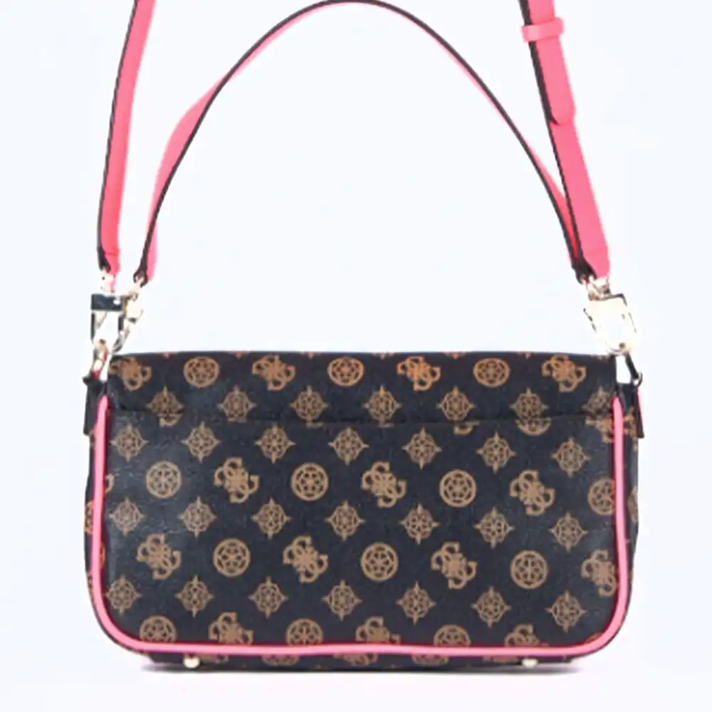 Sac a main femme Guess Fashion style Marron - ZESHOES