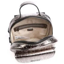 Sac à dos femme Guess Little style Argent - ZESHOES Sac à dos femme Guess Little style Argent - ZESHOES