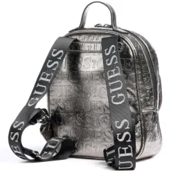 Sac à dos femme Guess Little style Argent - ZESHOES Sac à dos femme Guess Little style Argent - ZESHOES